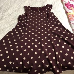 Plum A-line dress Size XL Petite